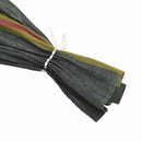 vidaXL 25 db sötétzöld HDPE homokzsák 103 x 25 cm