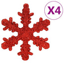 vidaXL 112 részes piros/zöld/arany polisztirol karácsonyi gömb szett