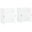 vidaXL 2 db fehér fali szekrény 69,5 x 34 x 90 cm