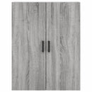 vidaXL 2 db szürke sonoma színű fali szekrény 69,5 x 34 x 90 cm