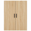 vidaXL 2 db sonoma tölgy fali szekrény 69,5 x 34 x 90 cm