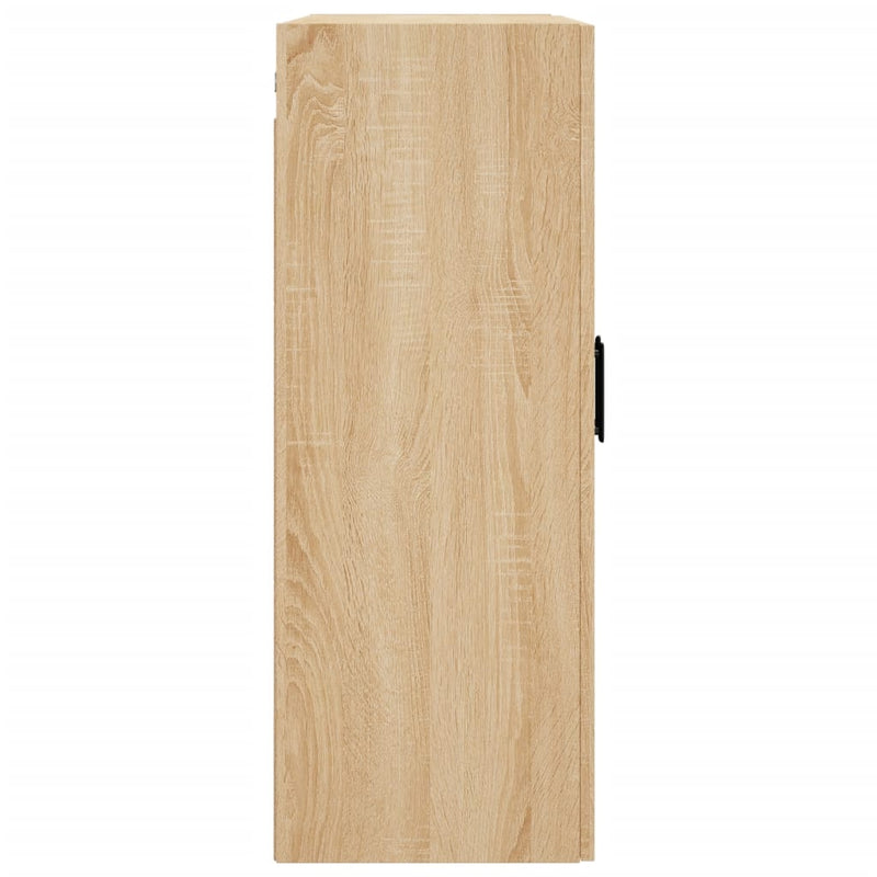 vidaXL 2 db sonoma tölgy fali szekrény 69,5 x 34 x 90 cm