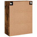 vidaXL 2 db füstös tölgy színű faliszekrény 69,5 x 34 x 90 cm