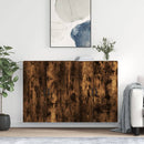 vidaXL 2 db füstös tölgy színű faliszekrény 69,5 x 34 x 90 cm