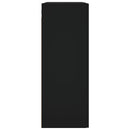 vidaXL 2 db fekete fali szekrény 69,5 x 34 x 90 cm