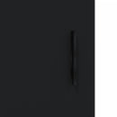 vidaXL 2 db fekete fali szekrény 69,5 x 34 x 90 cm