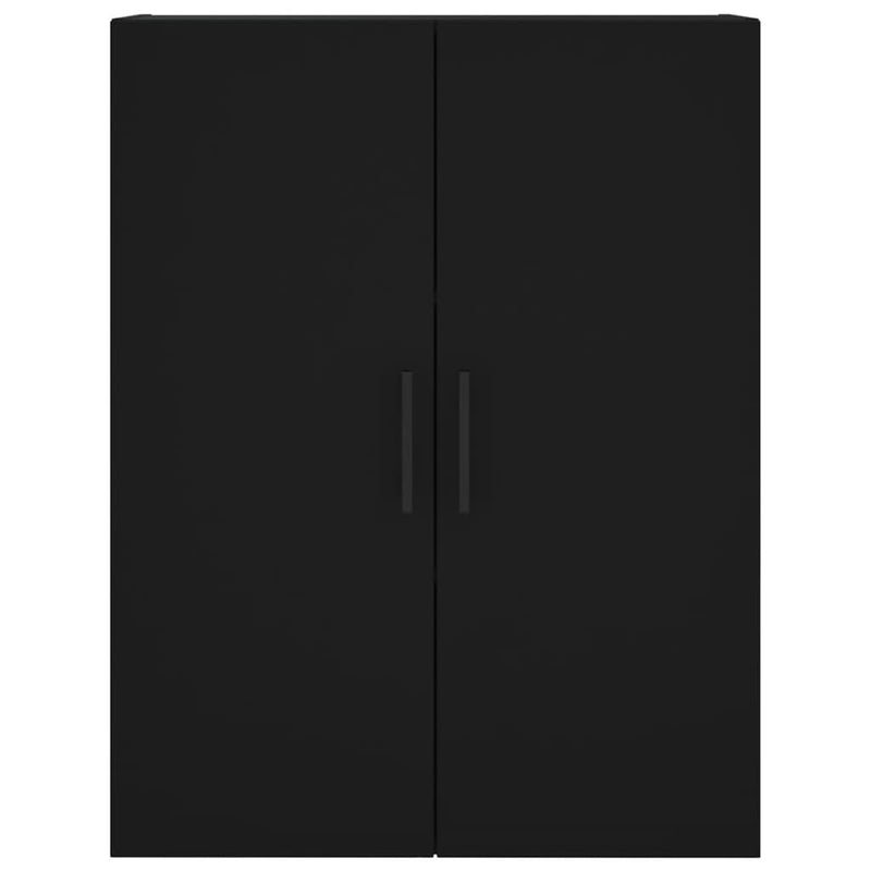 vidaXL 2 db fekete fali szekrény 69,5 x 34 x 90 cm