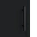 vidaXL 2 db fekete fali szekrény 69,5 x 34 x 90 cm