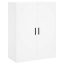 vidaXL fehér szerelt fa magasszekrény 69,5 x 34 x 180 cm