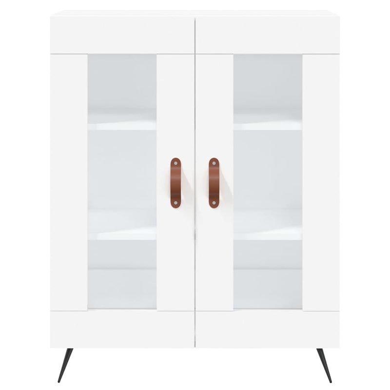 vidaXL fehér szerelt fa magasszekrény 69,5 x 34 x 180 cm