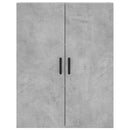 vidaXL betonszürke szerelt fa magasszekrény 69,5 x 34 x 180 cm