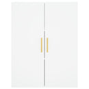 vidaXL fehér szerelt fa magasszekrény 69,5 x 34 x 180 cm