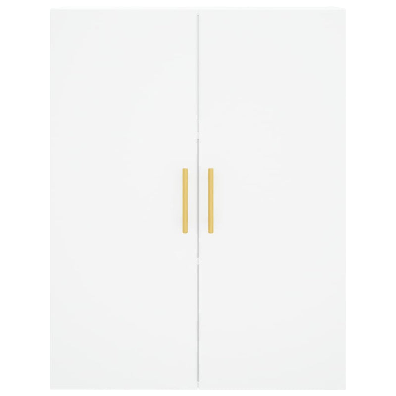 vidaXL fehér szerelt fa magasszekrény 69,5 x 34 x 180 cm