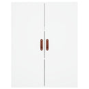 vidaXL fehér szerelt fa magasszekrény 69,5 x 34 x 180 cm