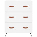 vidaXL fehér szerelt fa magasszekrény 69,5 x 34 x 180 cm