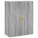 vidaXL szürke sonoma szerelt fa magasszekrény 69,5 x 34 x 180 cm