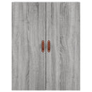 vidaXL szürke sonoma szerelt fa magasszekrény 69,5 x 34 x 180 cm