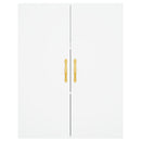 vidaXL fehér szerelt fa magasszekrény 69,5 x 34 x 180 cm