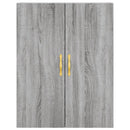 vidaXL szürke sonoma szerelt fa magasszekrény 69,5 x 34 x 180 cm