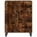 vidaXL füstös tölgy színű szerelt fa magasszekrény 69,5 x 34 x 180 cm