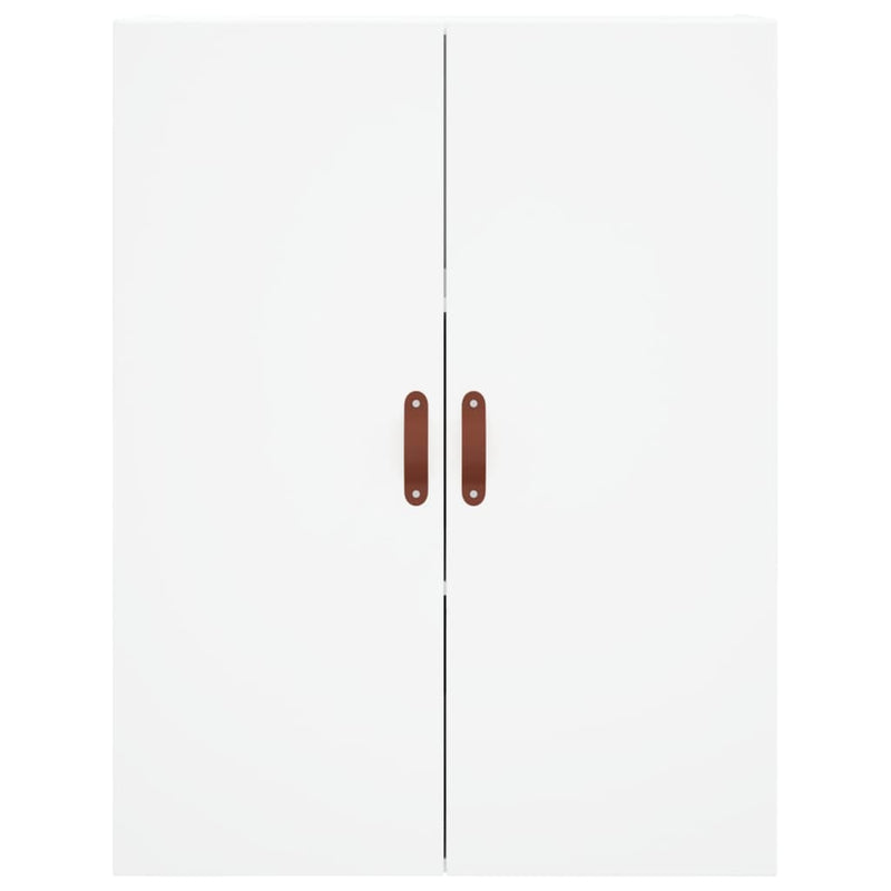 vidaXL fehér szerelt fa magasszekrény 69,5 x 34 x 180 cm