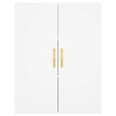 vidaXL fehér szerelt fa magasszekrény 69,5 x 34 x 180 cm