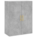 vidaXL betonszürke szerelt fa magasszekrény 69,5 x 34 x 180 cm