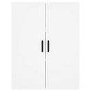 vidaXL fehér szerelt fa magasszekrény 69,5 x 34 x 180 cm