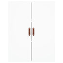 vidaXL fehér szerelt fa magasszekrény 69,5 x 34 x 180 cm