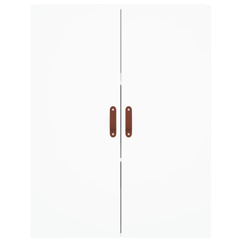 vidaXL fehér szerelt fa magasszekrény 69,5 x 34 x 180 cm