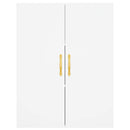 vidaXL fehér szerelt fa magasszekrény 69,5 x 34 x 180 cm