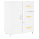 vidaXL fehér szerelt fa magasszekrény 69,5 x 34 x 180 cm