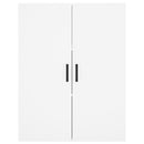 vidaXL fehér szerelt fa magasszekrény 69,5 x 34 x 180 cm