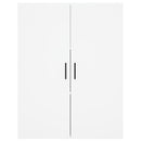 vidaXL fehér szerelt fa magasszekrény 69,5 x 34 x 180 cm