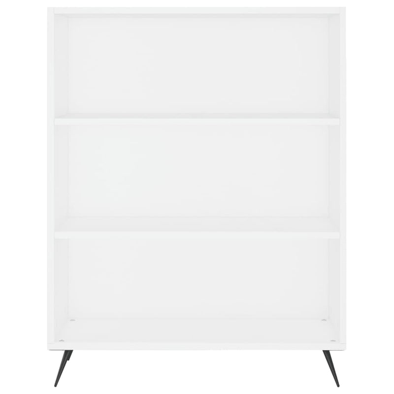 vidaXL fehér szerelt fa magasszekrény 69,5 x 34 x 180 cm