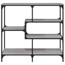 vidaXL szürke sonoma színű szerelt fa tálalóasztal 103x32x95 cm