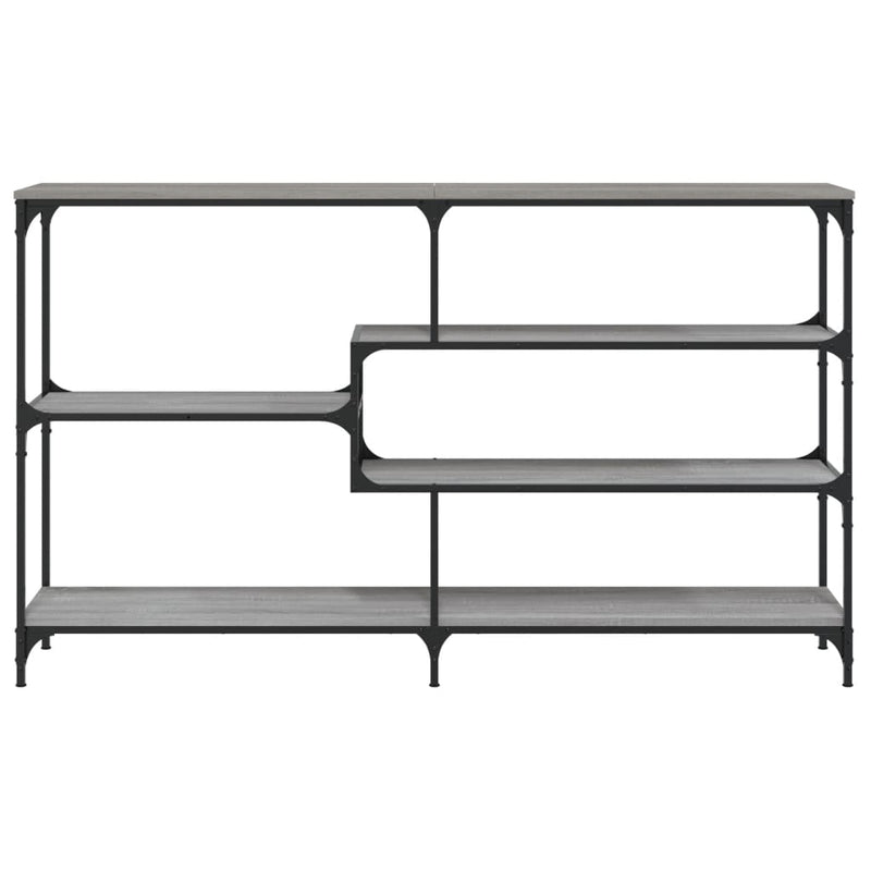 vidaXL szürke sonoma színű szerelt fa tálalóasztal 160x32x95 cm