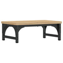vidaXL sonoma-tölgyszínű szerelt fa monitorállvány 37 x 23 x 14 cm