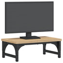 vidaXL sonoma-tölgyszínű szerelt fa monitorállvány 37 x 23 x 14 cm