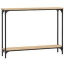 vidaXL sonoma tölgy színű szerelt fa dohányzóasztal 100 x 22,5 x 75 cm