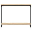 vidaXL sonoma tölgy színű szerelt fa dohányzóasztal 100 x 22,5 x 75 cm