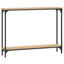 vidaXL sonoma tölgy színű szerelt fa dohányzóasztal 100 x 22,5 x 75 cm