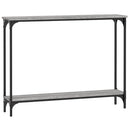 vidaXL szürke sonoma színű szerelt fa tálalóasztal 100x22,5x75 cm