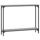vidaXL szürke sonoma színű szerelt fa tálalóasztal 100x22,5x75 cm