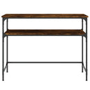 vidaXL füstös tölgy színű szerelt fa tálalóasztal 100x35,5x75 cm