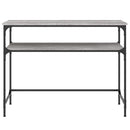 vidaXL szürke sonoma színű szerelt fa konzolasztal 100x35,5x75 cm