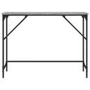 vidaXL szürke sonoma színű szerelt fa tálalóasztal 100x32x75 cm