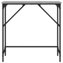 vidaXL szürke sonoma színű szerelt fa konzolasztal 75x32x75 cm