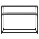 vidaXL szürke sonoma színű szerelt fa tálalóasztal 100x35,5x75 cm