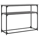 vidaXL szürke sonoma színű szerelt fa tálalóasztal 100x35,5x75 cm
